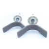 Baby Safety Gate Rail Adapter Y-Type Shaft - M10 4-Pack, Compatible with Pressure-Type Baby & Pet Stair Gates, Extra-Long Wall-Mounting Screw Rods & Bolts Included view 3