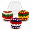 MaicuQ Footbag Hacky Bag Set3 Pack Weighted Handmade Knitted Balls view 2
