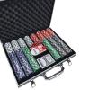 500 Pcs Poker Chip Set 40mm Casino Weight Iron Core Texas Holdem Blackjack view 1