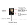 Daconovo RC Car Gyro Stabilizer Adjustable Gyro for Remote Control Cars RC Car Gyroscope Tuning 3 Axis Stabilization System with 4 Adjustable Knobs for 1/12 1/14 /16/18 Scale view 4
