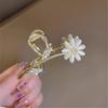 Daisy Flower Super Fairy Grab Clip Hair Female Back of Large Shark Plate Headdresses view 3
