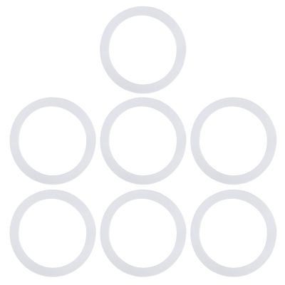 FUYISEN of 7 Sealing Rings Set Silicones Seal for Travel Mugs 0.36 Litre Travel Mugs 0.5 Litre Thermals Bottle Sealing Rings