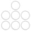 FUYISEN of 7 Sealing Rings Set Silicones Seal for Travel Mugs 0.36 Litre Travel Mugs 0.5 Litre Thermals Bottle Sealing Rings view 1
