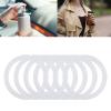 FUYISEN of 7 Sealing Rings Set Silicones Seal for Travel Mugs 0.36 Litre Travel Mugs 0.5 Litre Thermals Bottle Sealing Rings view 2
