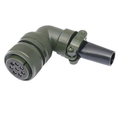 1pcs MS5015 Standard Connector 22SL 22-23P 8P23A/500V Electrical Connector Straight 3106A Bent 3108A Panel Socket 3102A(Silver)
