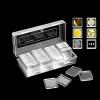 Transparent Coin Case Capsules Holder, 40pcs Coin Collection Box Coin Storage Case Covers view 2