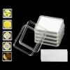 Transparent Coin Case Capsules Holder, 40pcs Coin Collection Box Coin Storage Case Covers view 3