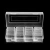 Transparent Coin Case Capsules Holder, 40pcs Coin Collection Box Coin Storage Case Covers view 4