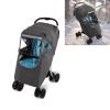 Multi-Season Strollers Protectors with Clear View Window Windproof Design, Airflows Vents Lightweight Watertight Fabric Lightweight Cationic Cloth Strollers Rain Cover for Infants view 2