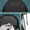 Multi-Season Strollers Protectors with Clear View Window Windproof Design, Airflows Vents Lightweight Watertight Fabric Lightweight Cationic Cloth Strollers Rain Cover for Infants view 3