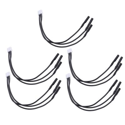 ToysCentral Basics 2.0MM Banana Plug to PH3.0 Male Adapter Wire for RC Brushless Motor Connection Compatible with Axial SCX24 5 Pack