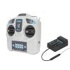 Microzone 6C-MINI 2.4GHz FHSS 6-Channel RC Transmitter with MC7RE-V2 Receiver, Mode 1/Mode 2 Radio Controller, PWM & SBUS Output, Built-in Antenna for RC Airplanes, Cars and Boats (Mode 2/Right Hand) view 2