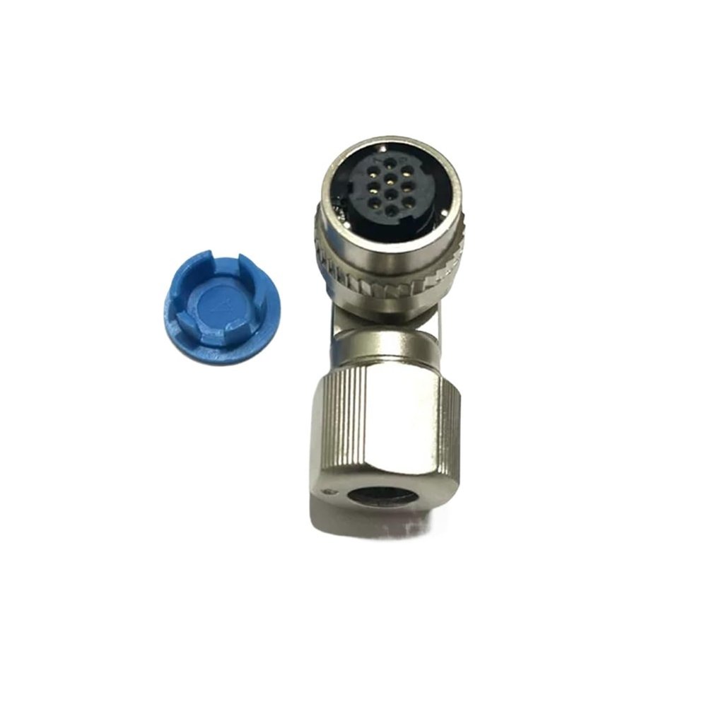 KLAWKKNI 1pcs SM10-SP10S-M Encoder Connector CM10-AP10S(Straight Head)