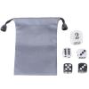 Acrylics Dices Set of Doubling Cube Dices Professional Backgammon Set with Pearls Finish for Board Game Entertainment Gaming view 1