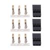 ariarly JR Connector Kit 11.010 Male Plug 100PCS Gold Plating Pin Kit with Brass and ABS for Electronic Equipment Model Aircraft DIY view 2