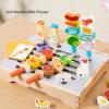 Omquot Multifunction Barbecue Set with Cooking Grill for Kids with Rich Accessories for Hands-on Learning view 2