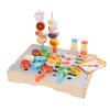 Omquot Multifunction Barbecue Set with Cooking Grill for Kids with Rich Accessories for Hands-on Learning view 4