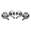 Pistons and Rings 06B107065N 06B107099R Compatible with A3 A4 AWW AWP AUG AWM 1.8T 1998-2007 view 2