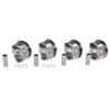 Pistons and Rings 06B107065N 06B107099R Compatible with A3 A4 AWW AWP AUG AWM 1.8T 1998-2007 view 3