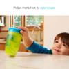 Munchkin Sippy Cups for Toddlers 1-3, Spill Proof Miracle 360 Cup, 10 Ounce, Tropical Swirl, Orange/Multi view 2
