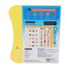 Jenivaint English Learning Sound Book, Plastic Interactive Talking Book for Kids, Vocabulary Practice Early Reading Logical Thinking, Portable for Home School Travel view 3