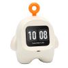 Omquot AI Intelligent Desk Alarm Clock, Robot Interactive Game, Kids Toy, Portable Pendant (White) view 3