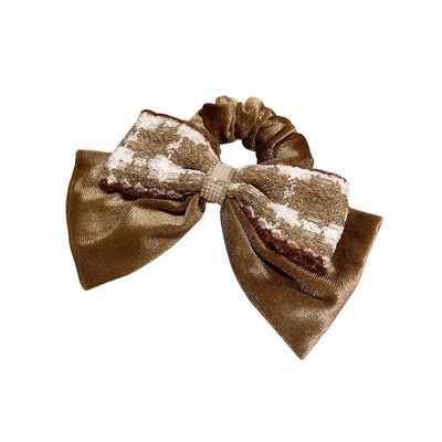 GFHSKRPL Hair Trim Rope Pearl Diamond Button Npattern Color Velvet