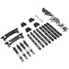 Rc Upgrade Spare Parts for MN168 for MN78 for MN Model 1/12 Suspension Rod for Seat Suspension Frame Set Remote Control Car Metal Parts Upgrade(Black) view 1