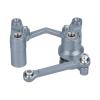 Rc Upgrade Spare Parts for Traxxas BL-2S for Slash 4x4 4WD Aluminum Steering Bellcrank and Drag Link Servo Saver Set RC Upgrade Parts(Titanium) view 1