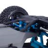 Rc Upgrade Spare Parts for Traxxas BL-2S for Slash 4x4 4WD Aluminum Steering Bellcrank and Drag Link Servo Saver Set RC Upgrade Parts(Titanium) view 3