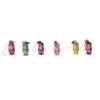 CLAKY Russian Nesting for Doll Pendant Painted for Doll Handcraft Interactive Matryoshka Keychain Color Painting Puppet B Random Color view 4