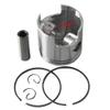 CloudburstVoltix Piston Set STD 71MM Compatible with Outboard Motor 2T DT20 DT25 DT30 30HP 12110-96300 12110-96353 12110-96350 view 2