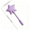 GYKBLUE Customizable Payment Wand Magic Tap-to-Pay Wand for NFC Credit/Debit Cards Tap to Pay Wand The Fairy Pay Debit Card Wand for Easy Checkout Easter Gifts (Purple) view 3