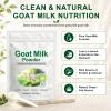 Goat Milk Powder with High Calcium, Vitamins, Protein, Probiotics,from Natural Grass-Fed Goats,Great for Smoothies, Cooking, Baking, Non-GMO, No Preservatives Added, 0.5lb (220g) view 2