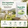 Goat Milk Powder with High Calcium, Vitamins, Protein, Probiotics,from Natural Grass-Fed Goats,Great for Smoothies, Cooking, Baking, Non-GMO, No Preservatives Added, 0.5lb (220g) view 3