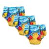 SLHKPNS Colorful Violins Music Notes 3 Packs Training Pants for Toddlers Potty Training Pants Leakproof Training Underwear for Baby Boys & Girls 5T view 1