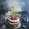 FmiyunEea Gold Glitter Happy 31st Birthday Cake Topper view 4