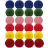 Vistnale Dodgeball Balls|24-Pack Yarn Balls, 10cm/4in Fluffy Soft Dodgeballs for Kids and Adults, Safe Playground for Indoor Outdoor Games, Handball, Random view 1