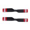 Decumeby RC Helicopter Tail Rotor Set Lightweight Stable Control for Repair Accessory Plastic 5x0.7x0.3cm X2 Blades view 1
