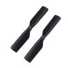 Decumeby RC Helicopter Tail Rotor Set Lightweight Stable Control for Repair Accessory Plastic 5x0.7x0.3cm X2 Blades view 2