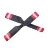Decumeby RC Helicopter Tail Rotor Set Lightweight Stable Control for Repair Accessory Plastic 5x0.7x0.3cm X2 Blades view 3