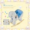 Bunny Animal Rocker,Baby Rocking Horse view 3