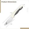 Tressify Serrated Kids Kitchen Knife, Children's Training Knife for Real Cooking, Educational Stainless Steel Blade with Plastic Handle, Safe Cartoon Design, 7.2 Inch view 3