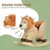 Plush Rocking Animals Toy,Lion Rocking Horse view 3