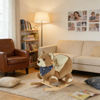 Bear Animal Rocker,Baby Rocking Horse