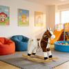 Kids Rocking Horse Toddler Plush Ride On Toy view 4