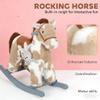 Kids Plush Horse Rocker,Rocking Horse view 4