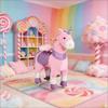Soft Rocking Horse,Walking Unicorn Toy view 1