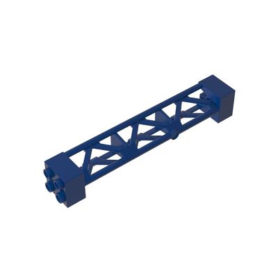 2x2x10 Support Girder Triangular Vertical Type Axle Hole 3 Posts, 10 pcs