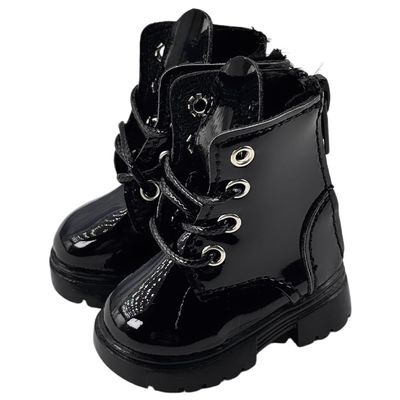 niannyyhouse BJD High Shoes for 1/4, 1/6 Ball Jointed Doll, Action Figure Dress Up Accessories, 1 Pair (Black, for 1/4 BJD Doll)